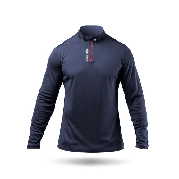 Men's UV Active High Zip Collar Top image number 0