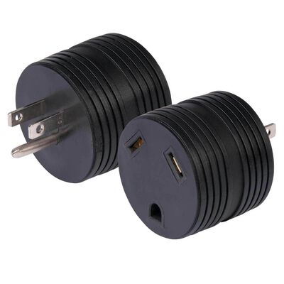 15A Male-30A Female Adapter One Piece