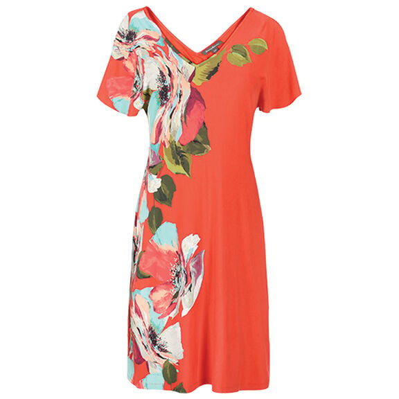 green emerald velvet dress Tommy Bahama Coastalina Flounce Shirtdress