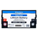 Group 31 Lithium Iron Phosphate Deep Cycle Battery, 24V 75Ah, Certified to ABYC Standards image number 2