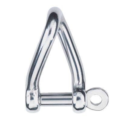 6mm Stainless Steel Twist Shackle with 1/4" Pin