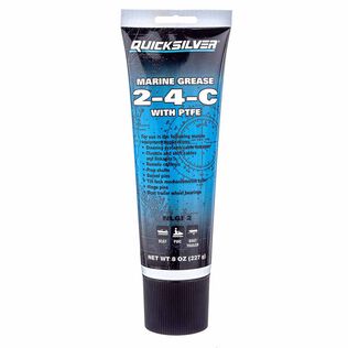 802859Q1 2-4-C Marine Grease with Teflon, Multi-Purpose Marine Lubricant &ndash; 8 oz. Tube