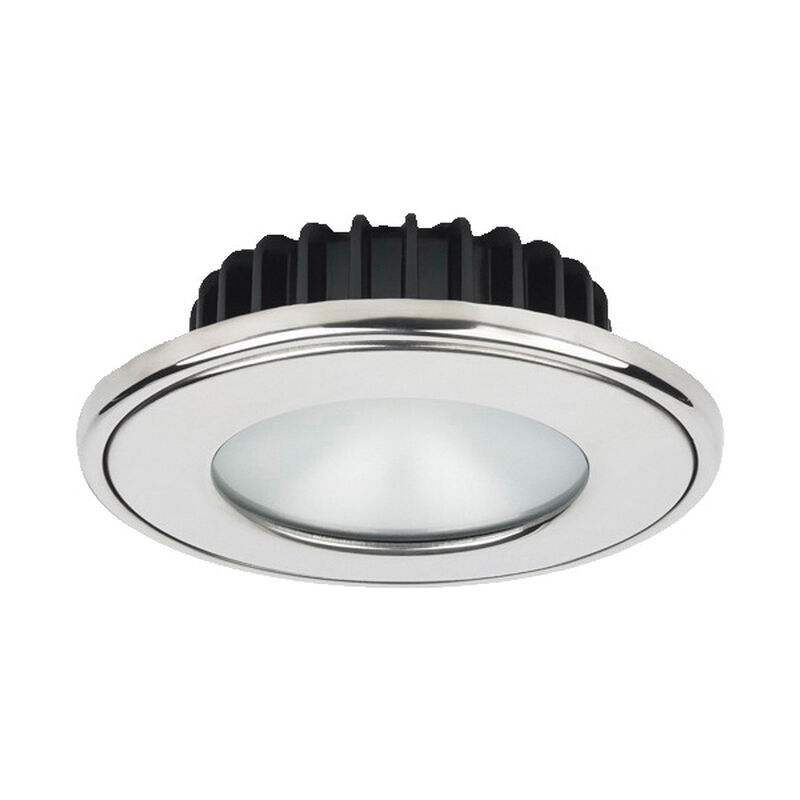 PowerLED Downlight 10 to 30V DC Stainless Steel Trim Ring Cool White Frosted Lens IP65 image number 0