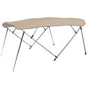 4-Bow 1" Square Tube Pontoon Bimini Top Complete Kits image number 0
