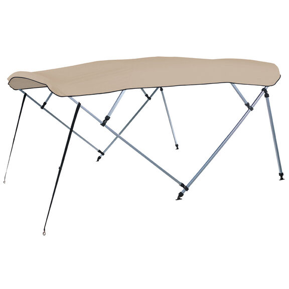 4-Bow 1" Square Tube Pontoon Bimini Top Complete Kits image number 0