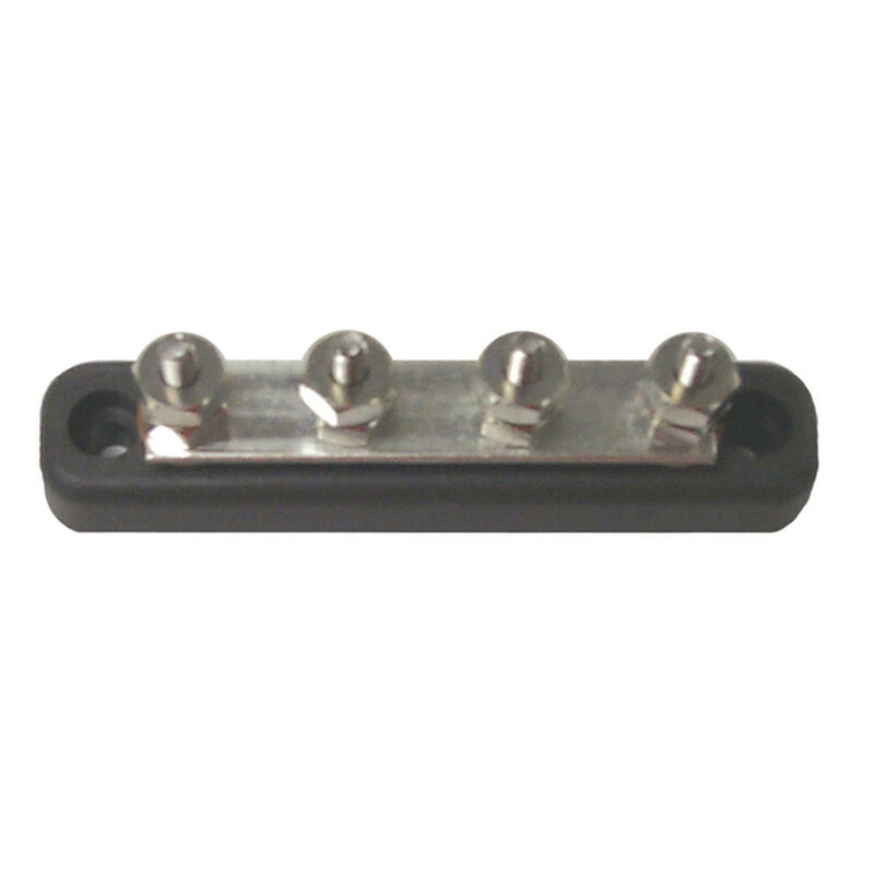 Sierra FS46150 Bus Bars - Common Bus 4.13"L x .75"W x 1.44"H Stud Terminals: 4 x 10-24 | by West Marine