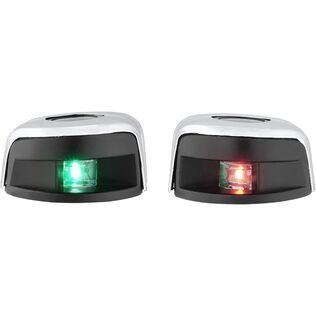 SEAFLO Horizontal Mount Port & Starboard LED Navigation Light Set 2NM
