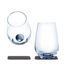 Magnetic Crystal Longdrink Glass, Set of 2 image number 0