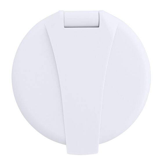 Recessed Shower Arctic White Cup & Lid, Small Arctic White Sprayer, 10' White Rubber Hose image number 7