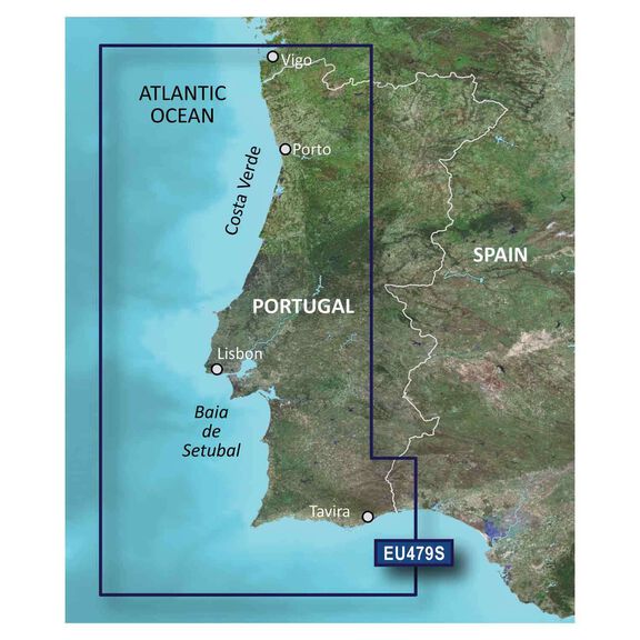 VEU479S Portugal BlueChart g3 Vision microSD/SD Card image number 0