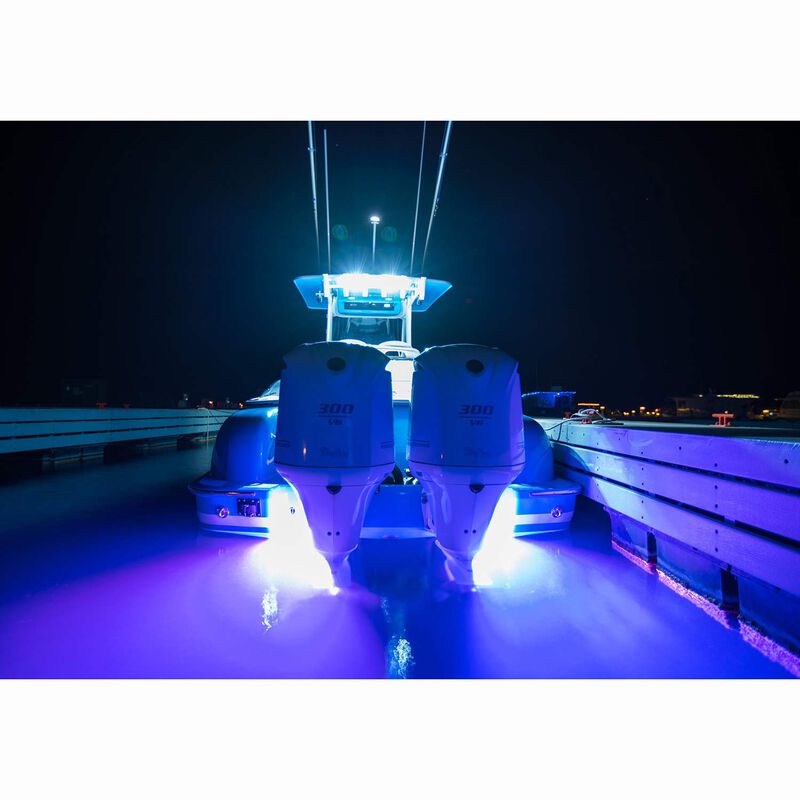 LUMISHORE Lumishore 4" Eclipse LED Floodlight, 1,500 Lumen, White