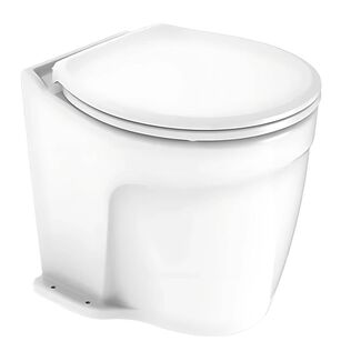 SEAFLO MARINE 24V Deluxe Flush Fresh Water Electric Marine Toilet