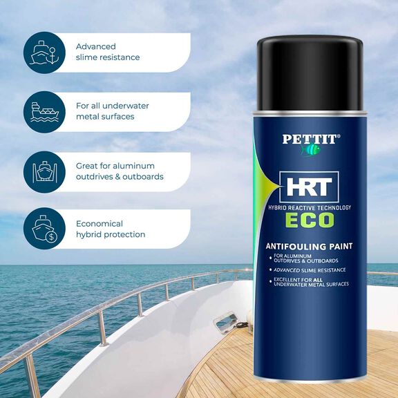 ECO HRT Copper-Free Antifouling Paint, Black image number 3