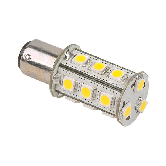 Tower LED Replacement Bulb Warm White 10 to 30V DC 3 Watts Omni-Directional B15d Socket image number 0