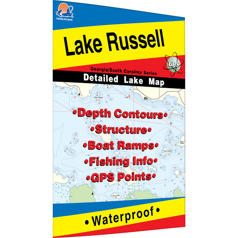 Russell Fishing Map, Lake image number 0