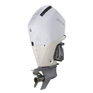 Mercury 8M0228523 4.6L V8 300hp Outboard Vented Splash Cover, White