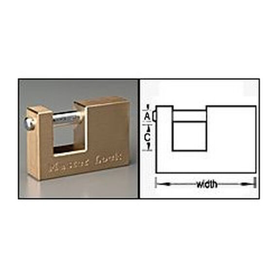 Brass Trailer Coupler Lock image number 0