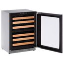24" Stainless Dual Zone Wine Captain, LHH Lock image number 2