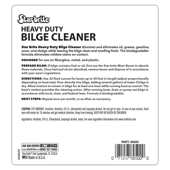 Heavy Duty Bilge Cleaner, Gallon image number 3