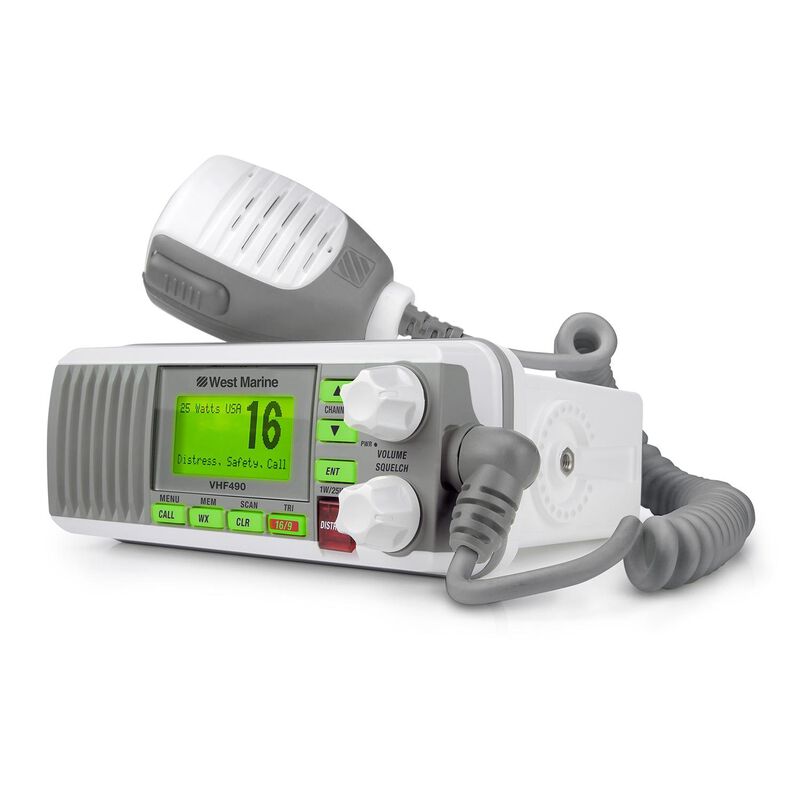 WEST MARINE VHF490 FixedMount VHF Radio West Marine