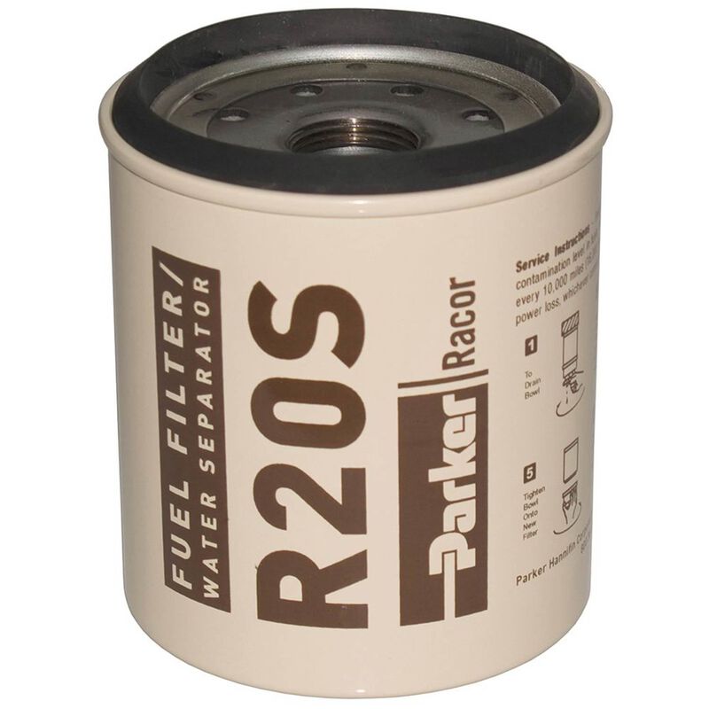 R20S Spin-On Fuel Filter/Water Separator For Series 230R, 2 Micron image number 0