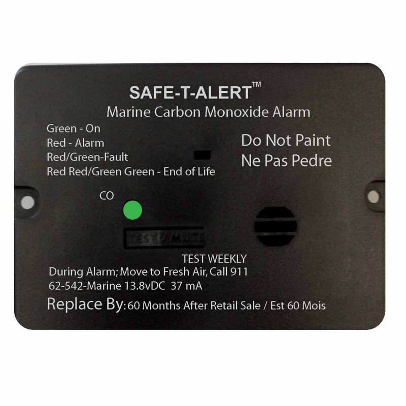 Safe-T-Alert Carbon Monoxide Alarm, 12V DC, Flush Mount, Hard Wire image number 0