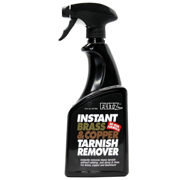 Flitz Instant Brass & Copper Tarnish Remover, 16oz. image number 0