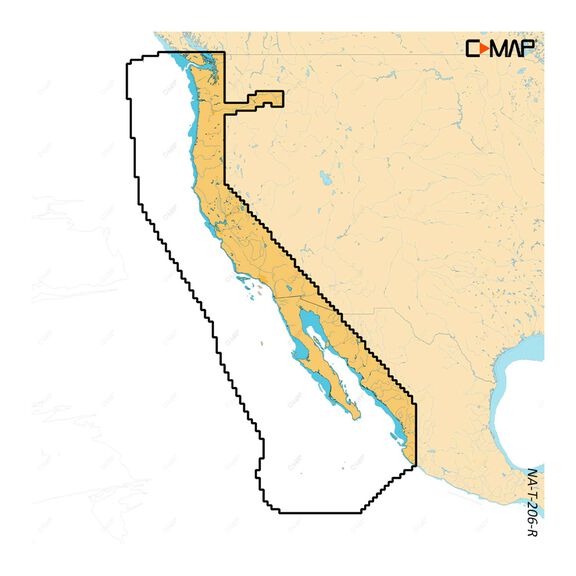 REVEAL X - US West Coast and Baja California Electronic Chart image number 0