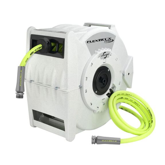 Flexzilla Pro Retractable Water Hose Reel with Levelwind Technology 1/2" 70' image number 0