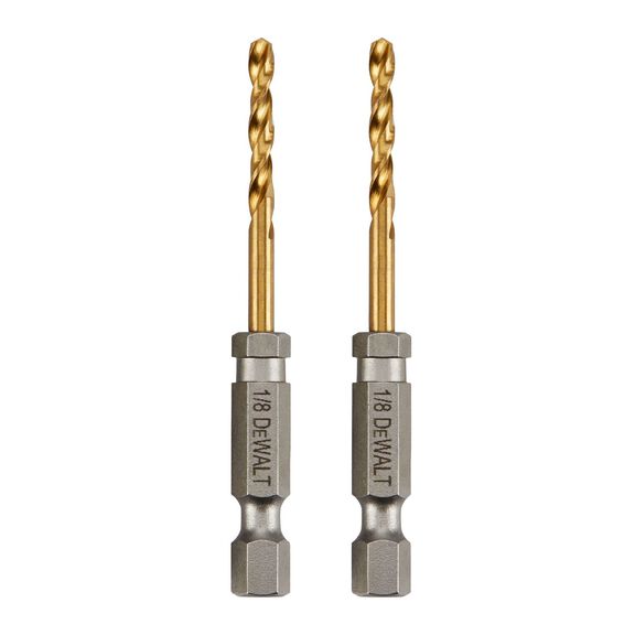 DEWALT 1/8" Titanium Ir Drill Bit image number 0