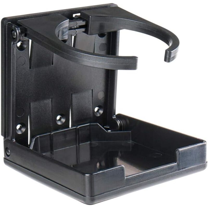 Seaflo Marine SEAFLO Fold-Up Adjustable Drink Holder, Black | by West Marine