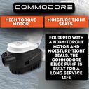 COMMODORE 1100 GPH / 12V Automatic Bilge Pump &ndash; Built-In Float Switch, 1-1/8" Outlet image number 4