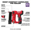M12&trade; 23 Gauge Pin Nailer Kit image number 1