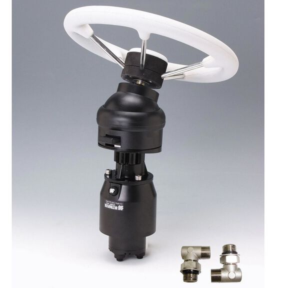 Tilt Mount Hydraulic Steering Helm Pump, 2.4 Cubic Inch image number 1