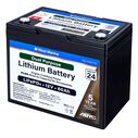 Group 24 Lithium Iron Phosphate Dual Purpose Battery, 12V 60Ah, Certified to ABYC Standards image number 1