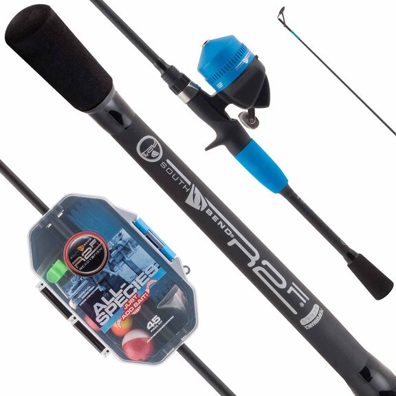 5'6" Ready 2 Fish All Species Spincast Combo image number 2