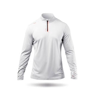 Men's UV Active High Zip Collar Top