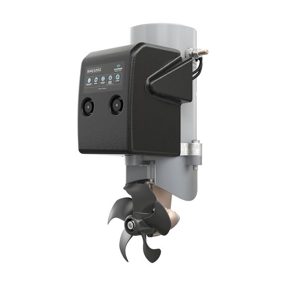 Side-Power SE40 125mm (4.9") 12V DC Single Prop Aluminum Tunnel image number 0