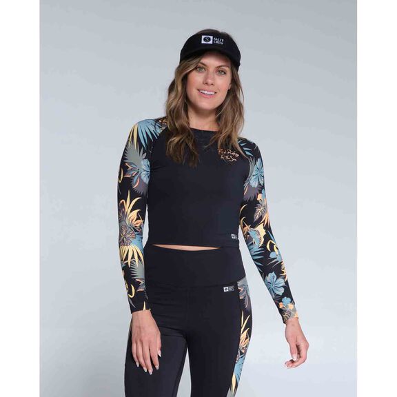 Women's Find Refuge Rash Guard image number 0