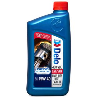 Chevron Delo 400 XLE SB 15W-40, Synthetic Blend, Heavy Duty Diesel Engine Oil