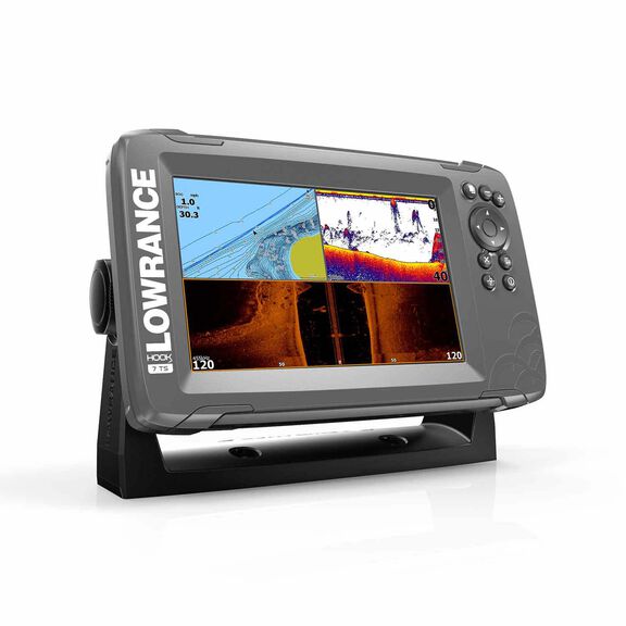 HOOK&sup2; 7 Fishfinder/Chartplotter Combo with TripleShot Transducer and US Coastal Charts image number 1