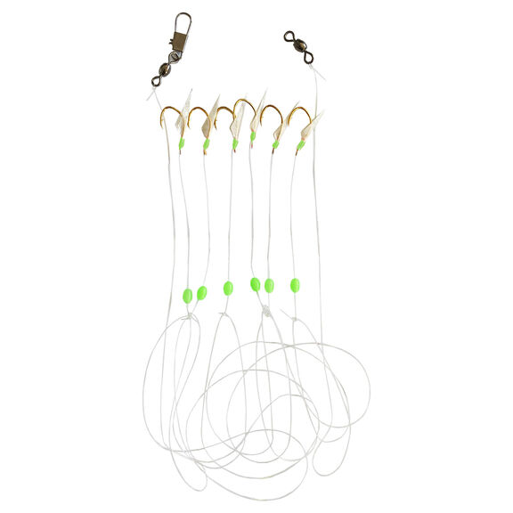 Sabiki #10 Mono Green Saltwater Rig image number 0