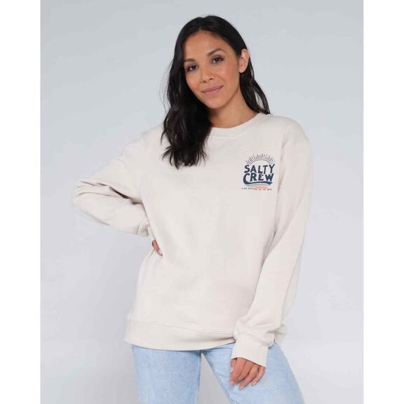 Women's The Wave Crew Sweater image number 4