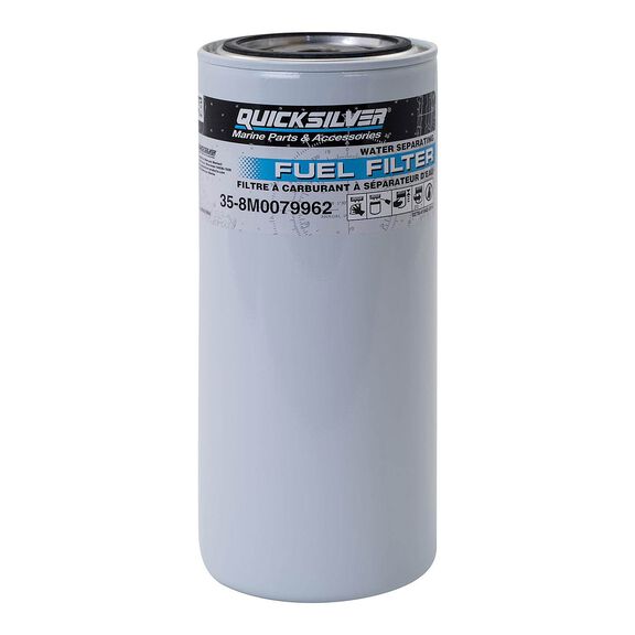 Quicksilver 8M0079962 High Capacity Water Separating Fuel Filter Element image number 0