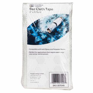 6 oz 4" Fiberglass Cloth Tape, 6-Yard Pack