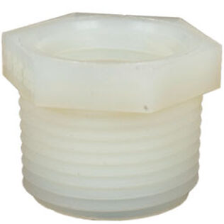 Nylon Hex Bushings NPT Threaded