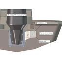 Side-Mounted Shallow Water Anchor Adapter Plate Kit image number 3