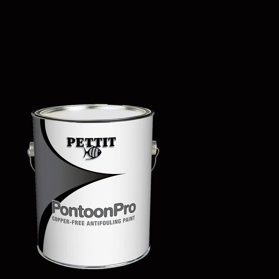 Pontoon Pro Antifouling Paint, Black, Gallon image number 1