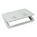 13" x 17" Cam-Latch Hatch, 9-1/2" x 13-5/8" Hatch Opening, White image number 0