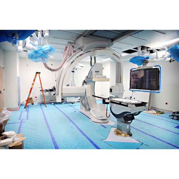 36" X 100' Trimaco Aqua Shield Fire Retardant Surface Protection, 10mil image number 2